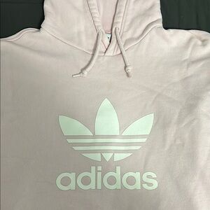 Adidas Light Pink Trefoil Hoodie